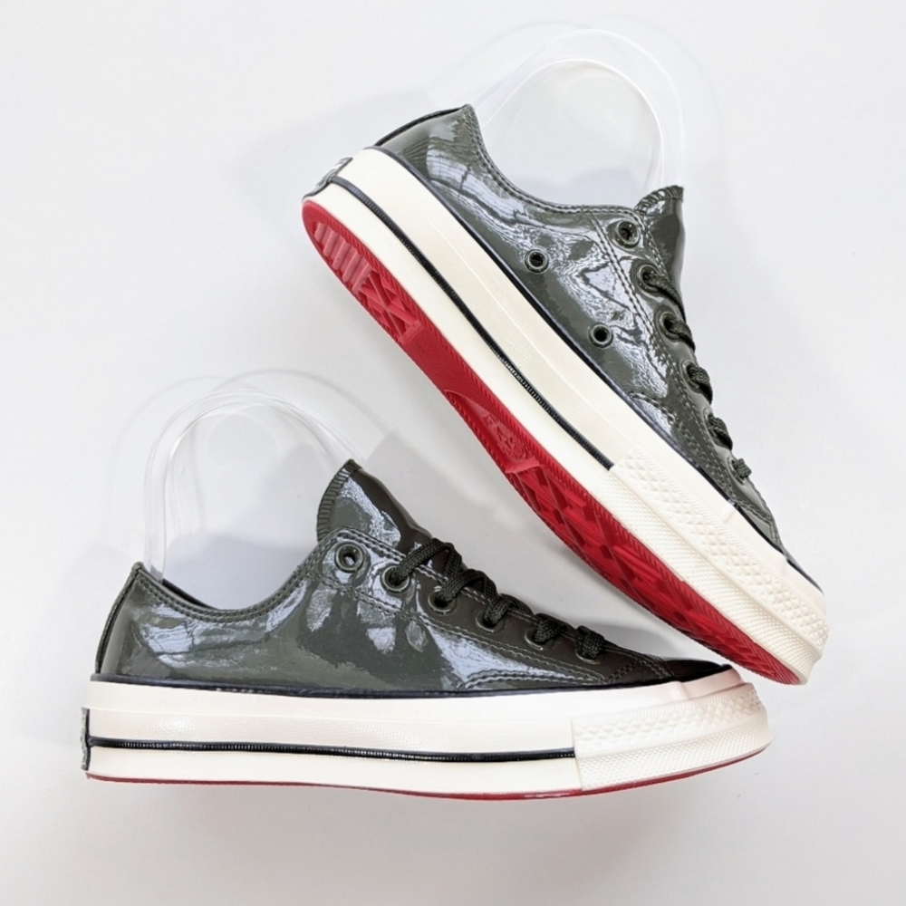 Converse Chuck 70 OX Utility Green Egret Women's 6